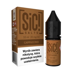Liquid Sic Salts 10ml - Cappuccino 20mg (A25)