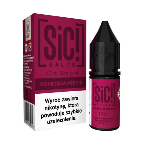 Liquid Sic Salts 10ml - Pomegranate Ice 20mg (A25) Liquid Sic Salts 10ml - Pomegranate Ice 20mg (A25)