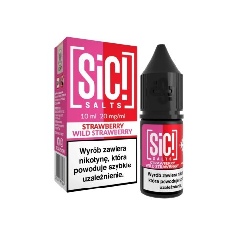 Liquid Sic Salts 10ml - Strawberry Wild Strawberry 20mg (A25)