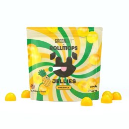 Żelki Konopne Green Out x RollMops - Pineapple