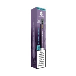 Hussar Aroma Plus Purple Kit + Concord Grape Ice 20mg (A25)