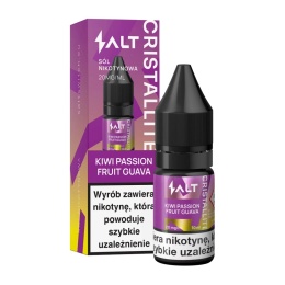 LIQUID CRISTALLITE Salt 10ml 20mg - Kiwi Passion Fruit Guava (A25)