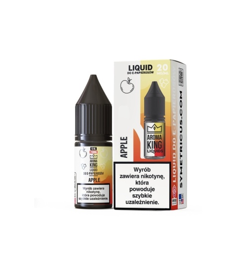 Liquid Aroma King Salt 10 ml - Apple 20 mg (A25) Liquid Aroma King Salt 10 ml - Apple 20 mg (A25)