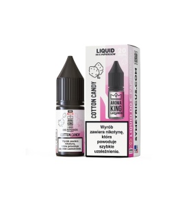 Liquid Aroma King Salt 10 ml - Cotton Candy 20 mg (A25)