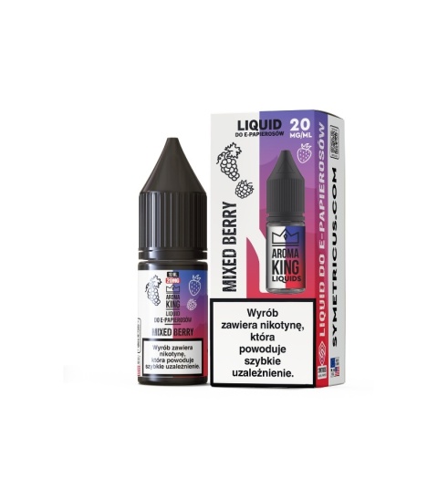 Liquid Aroma King Salt 10 ml - Mixed Berry 20 mg (A25) Liquid Aroma King Salt 10 ml - Mixed Berry 20 mg (A25)