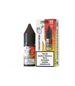 Liquid Aroma King Salt 10 ml - Strawberry Banana 20 mg (A25)