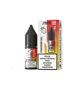 Liquid Aroma King Salt 10 ml - Strawberry Bull 20 mg (A25)