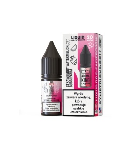 Liquid Aroma King Salt 10 ml - Strawberry Watermelon Bubblegum 20 mg (A25)