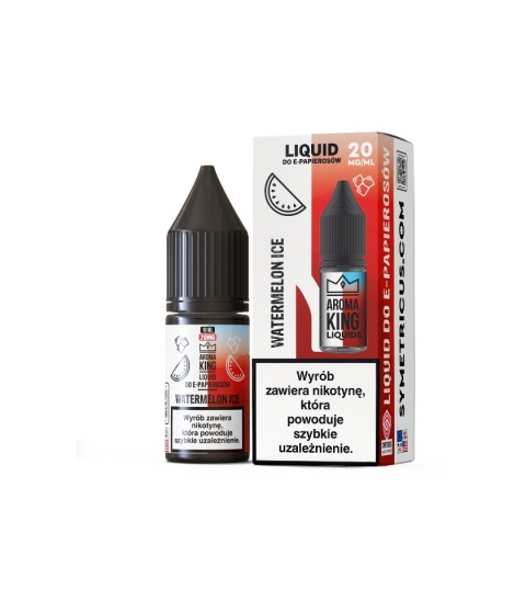 Liquid Aroma King Salt 10 ml - Watermelon Ice 20 mg (A25) Liquid Aroma King Salt 10 ml - Watermelon Ice 20 mg (A25)