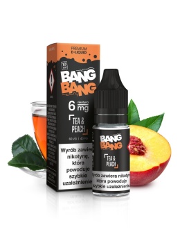 Liquid BANG BANG 10ml - Tea & Peach 6mg (A25)