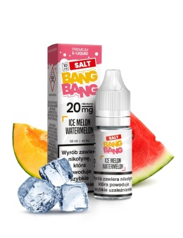 Liquid Bang Bang Salt 20mg 10ml - Ice Melon Watermelon (A25)