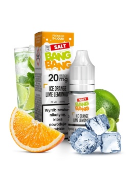 Liquid Bang Bang Salt 20mg 10ml - Ice Orange Lime Lemonade (A25)