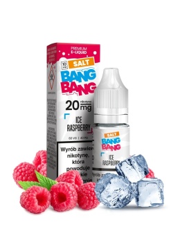 Liquid Bang Bang Salt 20mg 10ml - Ice Raspberry (A25)