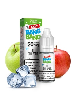 Liquid Bang Bang Salt 20mg 10ml - Ice Sour Apple (A25)