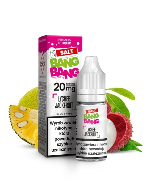 Liquid Bang Bang Salt 20mg 10ml - Lychee Jackfruit (A25) Liquid Bang Bang Salt 20mg 10ml - Lychee Jackfruit (A25)