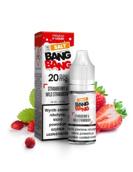Liquid Bang Bang Salt 20mg 10ml - Strawberry & Wild Strawberry (A25)