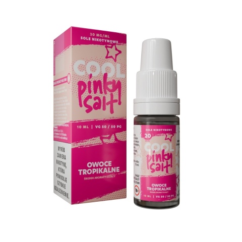 Liquid Cool Pinky Salt 20mg 10ml - Owoce Tropikalne (A25) Liquid Cool Pinky Salt 20mg 10ml - Owoce Tropikalne (A25)