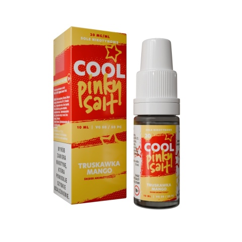 Liquid Cool Pinky Salt 20mg 10ml - Truskawka Mango (A25) Liquid Cool Pinky Salt 20mg 10ml - Truskawka Mango (A25)