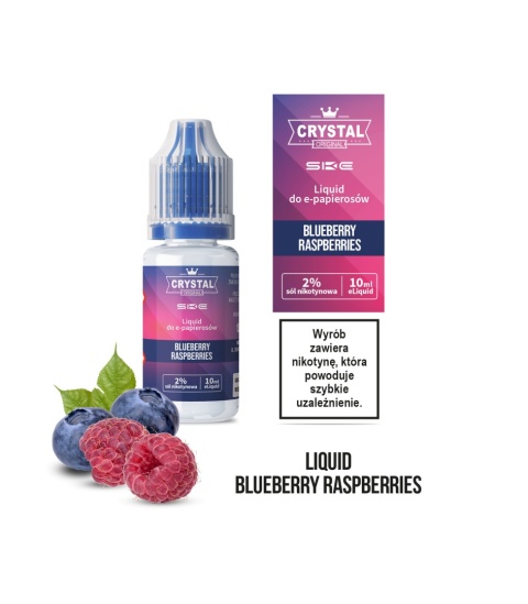 Liquid Crystal Salt - Blueberry Raspberries 20 mg - 10 ml (A25)