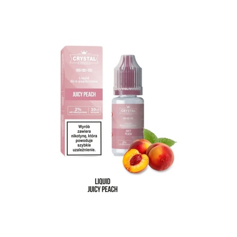 Liquid Crystal Salt - Juicy Peach 20 mg 10 ml (A25) Liquid Crystal Salt - Juicy Peach 20 mg 10 ml (A25)