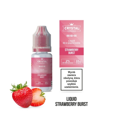 Liquid Crystal Salt - Strawberry Burst 20 mg - 10 ml (A25) Liquid Crystal Salt - Strawberry Burst 20 mg - 10 ml (A25)