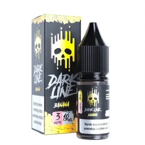 Liquid DARK LINE 10ml - Banana 3mg (A25) Liquid DARK LINE 10ml - Banana 3mg (A25)