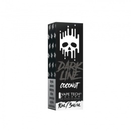 Liquid DARK LINE 10ml - Coconut 3mg (A25)