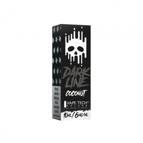 Liquid DARK LINE 10ml - Coconut 6mg (A25)