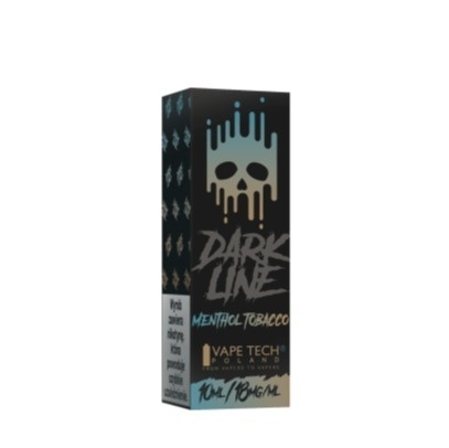 Liquid DARK LINE 10ml - Menthol Tobacco 18mg (A25) Liquid DARK LINE 10ml - Menthol Tobacco 18mg (A25)
