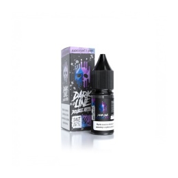 Liquid DARK LINE DOUBLE SALT 10ml - Black currant Grape 20mg (A25)
