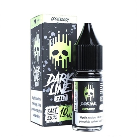 Liquid DARK LINE Salt 10ml - Gooseberry 20mg (A25) Liquid DARK LINE Salt 10ml - Gooseberry 20mg (A25)