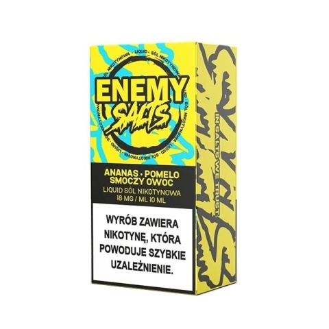 Liquid Enemy Salts - Ananas Pomelo Smoczy Owoc 18mg (A25) Liquid Enemy Salts - Ananas Pomelo Smoczy Owoc 18mg (A25)