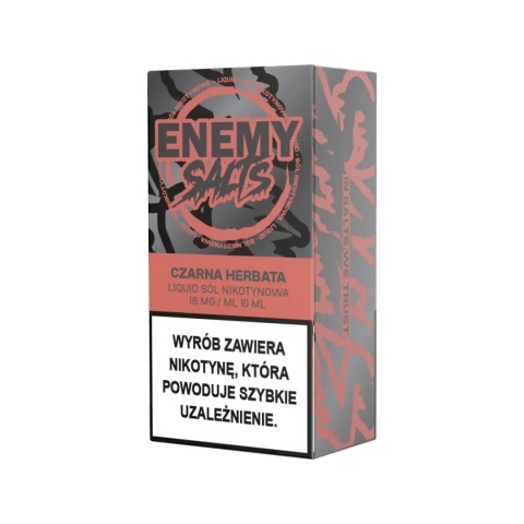 Liquid Enemy Salts - Czarna Herbata 18mg (A25) Liquid Enemy Salts - Czarna Herbata 18mg (A25)