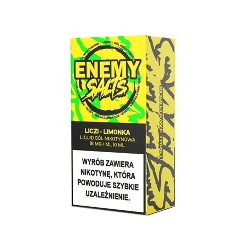 Liquid Enemy Salts - Liczi Limonka 18mg (A25) Liquid Enemy Salts - Liczi Limonka 18mg (A25)
