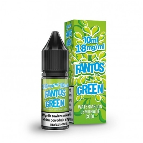 Liquid Fantos 10ml - Green Fantos 18mg (A25) Liquid Fantos 10ml - Green Fantos 18mg (A25)