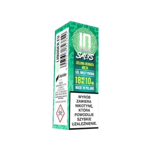 Liquid ID Salt - 10 ml Zielona Herbata Mięta 18mg (A25)
