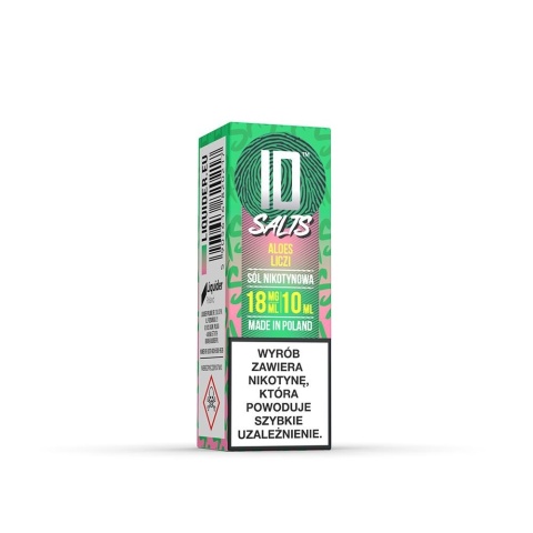 Liquid ID Salt - 10ml Aloes Liczi 18mg (A25) Liquid ID Salt - 10ml Aloes Liczi 18mg (A25)