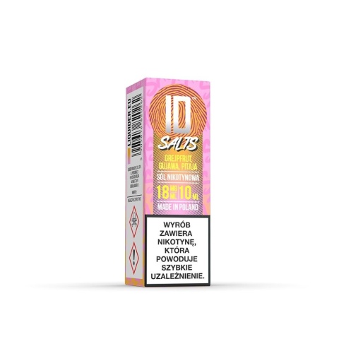 Liquid ID Salt - 10ml Grejpfrut, Gujawa, Pitaja 18mg (A25) Liquid ID Salt - 10ml Grejpfrut, Gujawa, Pitaja 18mg (A25)