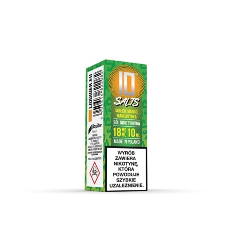 Liquid ID Salt - 10ml Jabłko Mango Mandarynka 18mg (A25)
