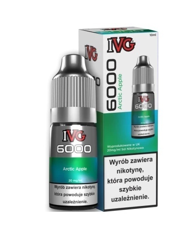 Liquid IVG 6000 Salt - Arctic Apple 20 mg 10 ml (A25)