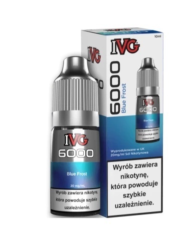 Liquid IVG 6000 Salt - Blue Frost 20 mg 10 ml (A25) Liquid IVG 6000 Salt - Blue Frost 20 mg 10 ml (A25)