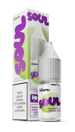 Liquid Klarro Soul 10ml 20mg Salt - Jagoda, Jeżyna, Cukierki Ziołowe (A25)