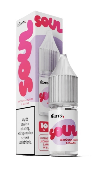 Liquid Klarro Soul 10ml 20mg Salt - Mrożona Jagoda, Malina (A25)