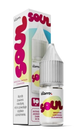 Liquid Klarro Soul 10ml 20mg Salt - Mrożona Lemoniada Żurawinowa (A25)