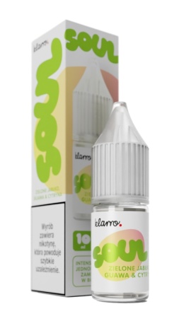 Liquid Klarro Soul 10ml 20mg Salt - Zielone Jabłko Guawa Cytryna (A25)