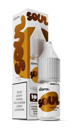 Liquid Klarro Soul 10ml 20mg salt - Gazowana Cola (A25)