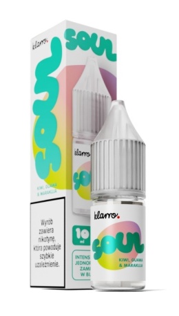 Liquid Klarro Soul 10ml 20mg salt - Kiwi, Guawa, Marakuja (A25)