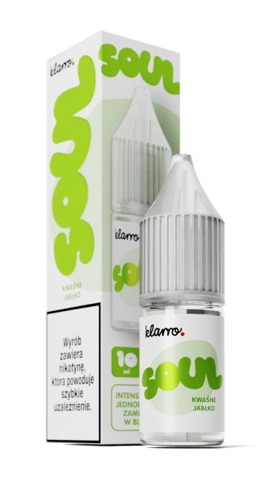 Liquid Klarro Soul 10ml 20mg salt - Kwaśne jabłko (A25) Liquid Klarro Soul 10ml 20mg salt - Kwaśne jabłko (A25)