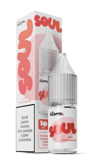 Liquid Klarro Soul 10ml 20mg salt - Lody Truskawkowe (A25) Liquid Klarro Soul 10ml 20mg salt - Lody Truskawkowe (A25)