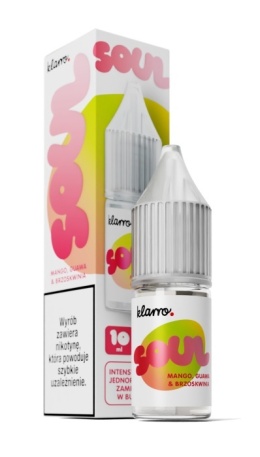 Liquid Klarro Soul 10ml 20mg salt - Mango, Guawa, Brzoskwinia (A25)